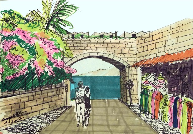 old town gate